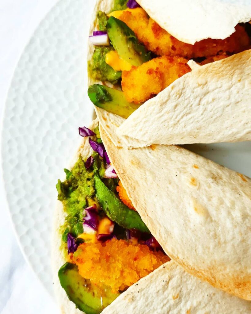 Fajitas poulet avocat