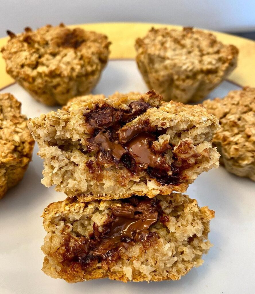 Muffin healthy cœur coulant