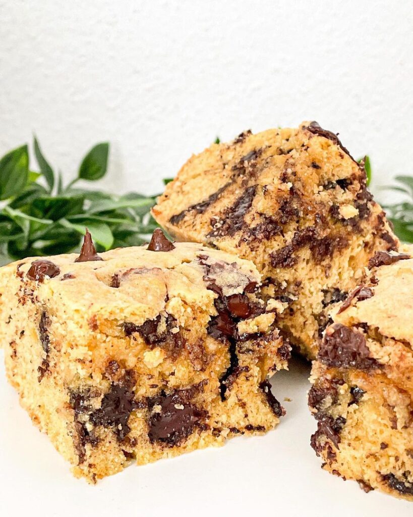 Blondies chocolat, beurre salé et fleur de sel