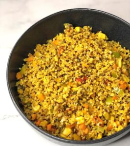 Quinoa aux légumes