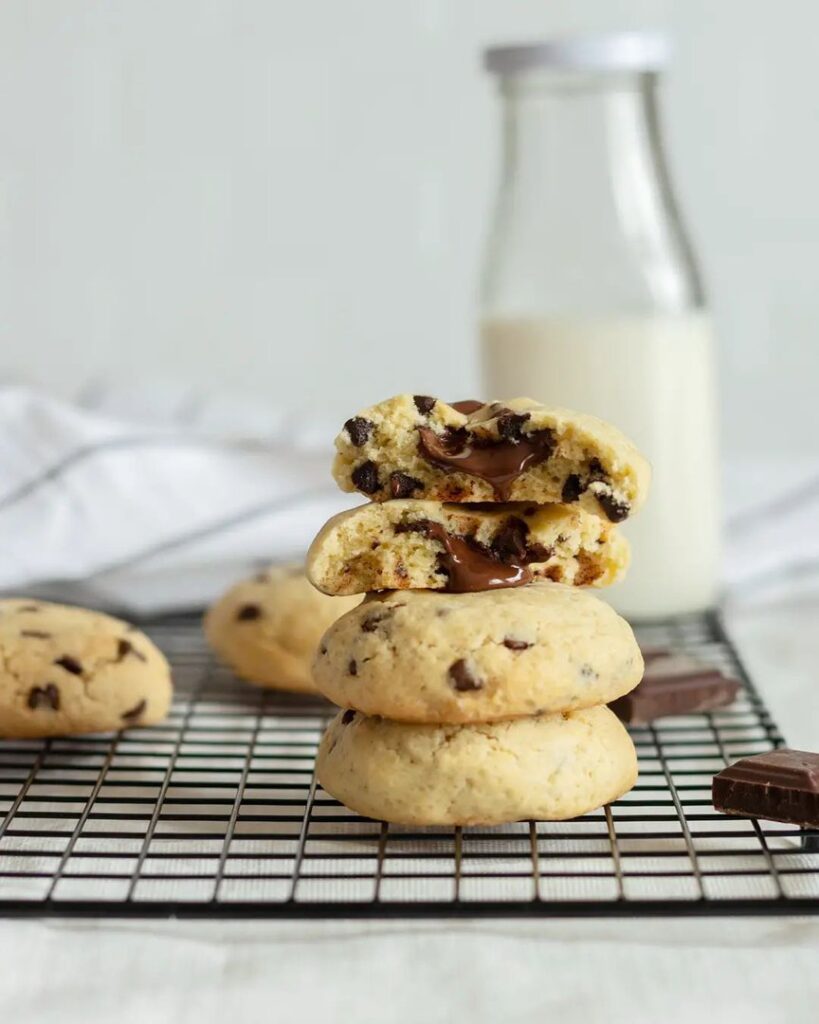 Cookies cœur coulant