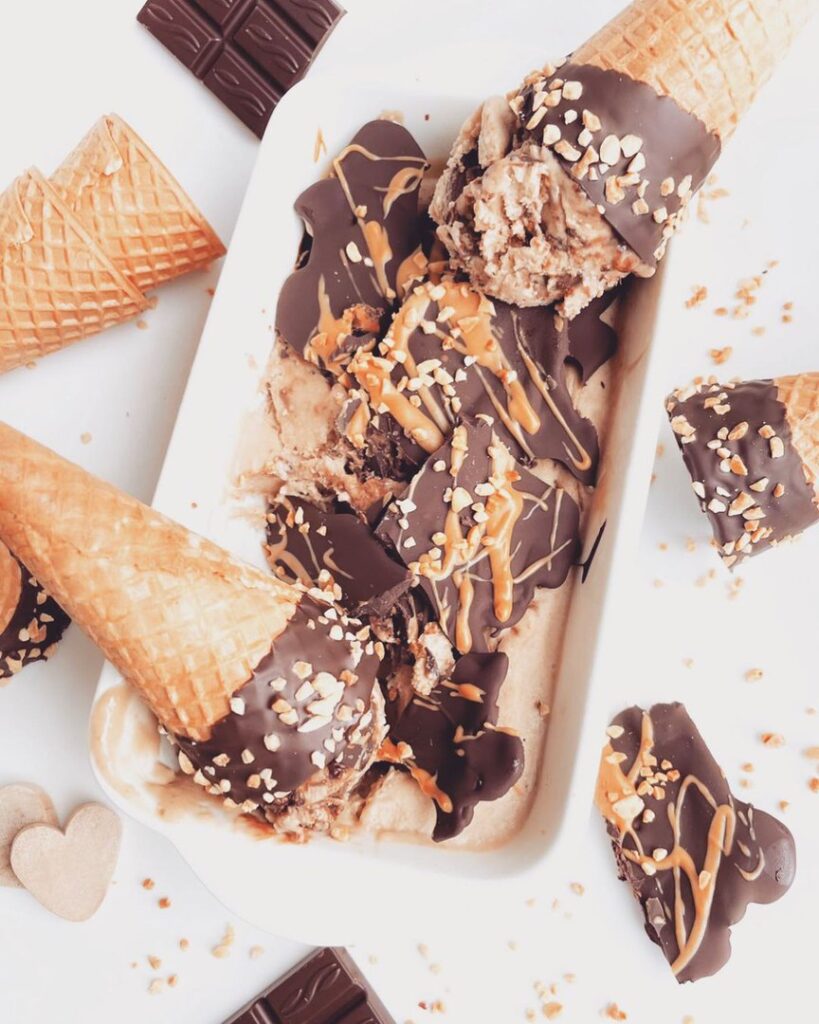 Ice-cream peanut butter