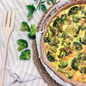 Quiche brocolis