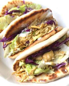Naan façon kebab