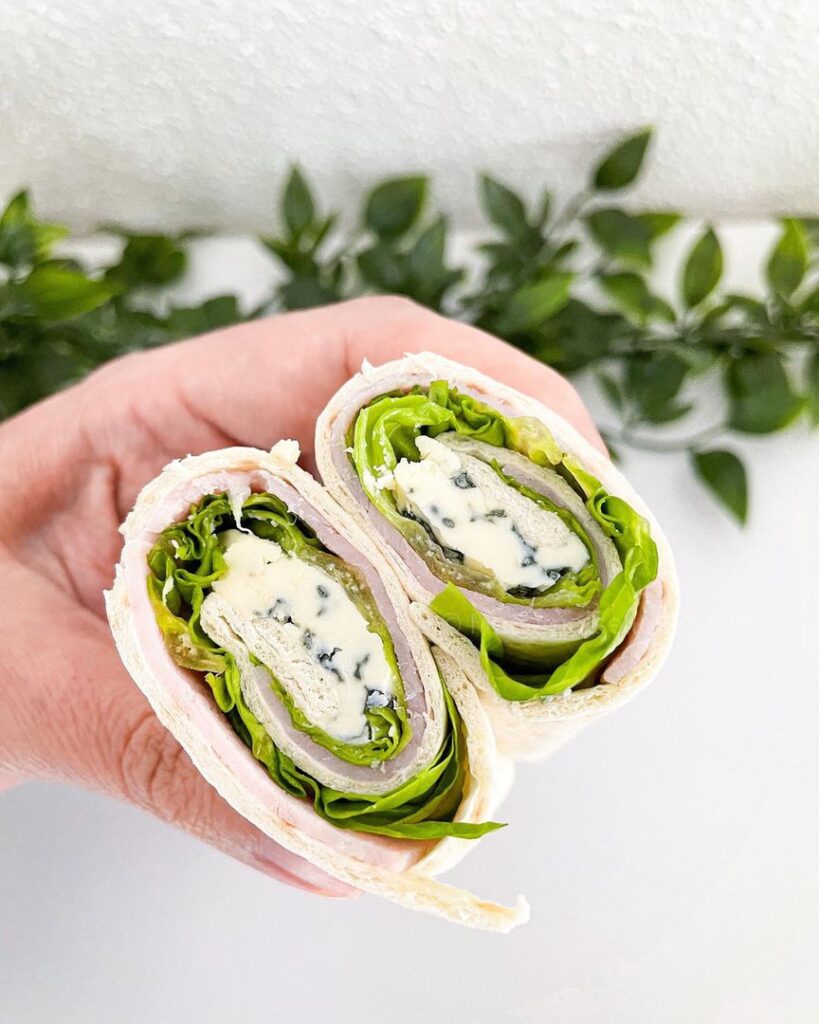 Wraps jambon bleu