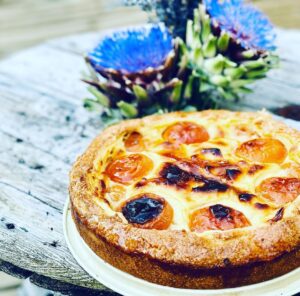 Flan aux abricots