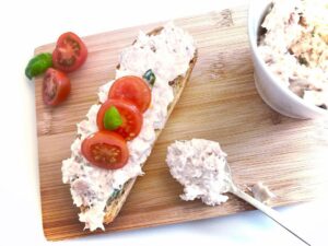 Rillettes de thon et de fromage de chèvre