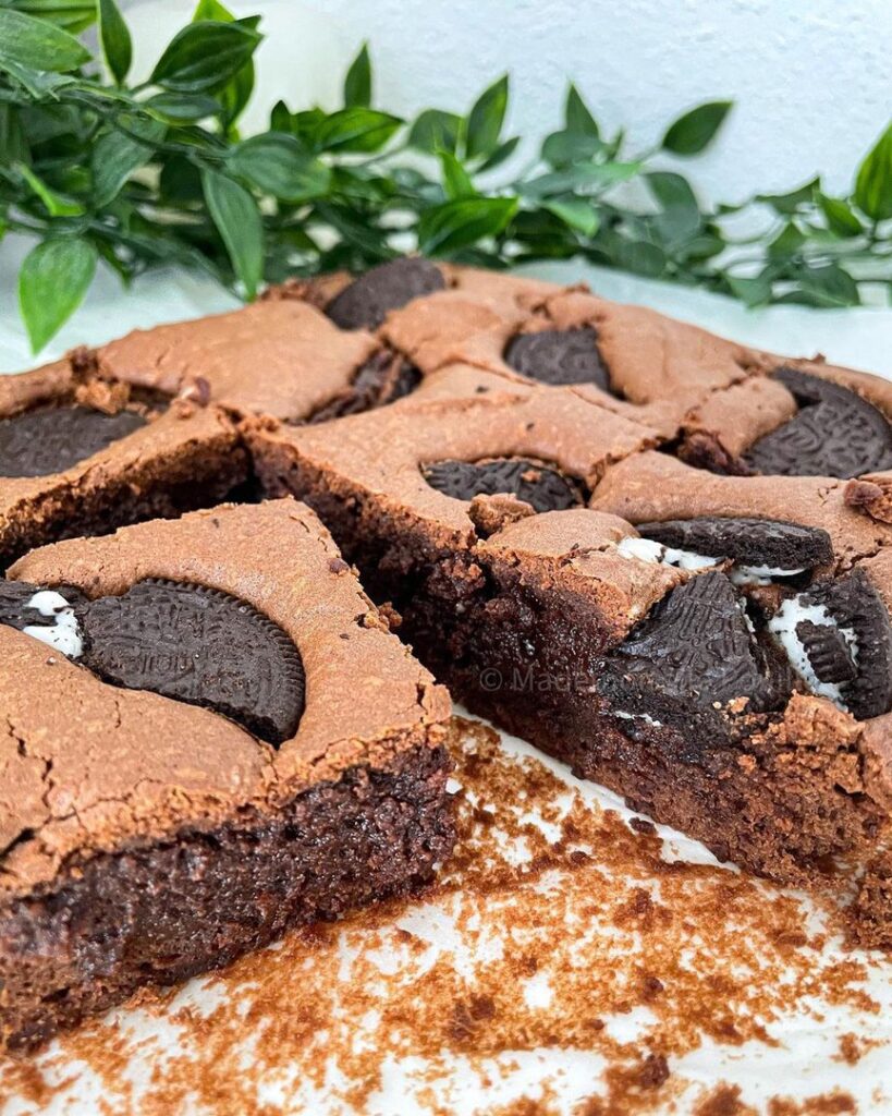 Brownie aux morceaux d&rsquo;oreo