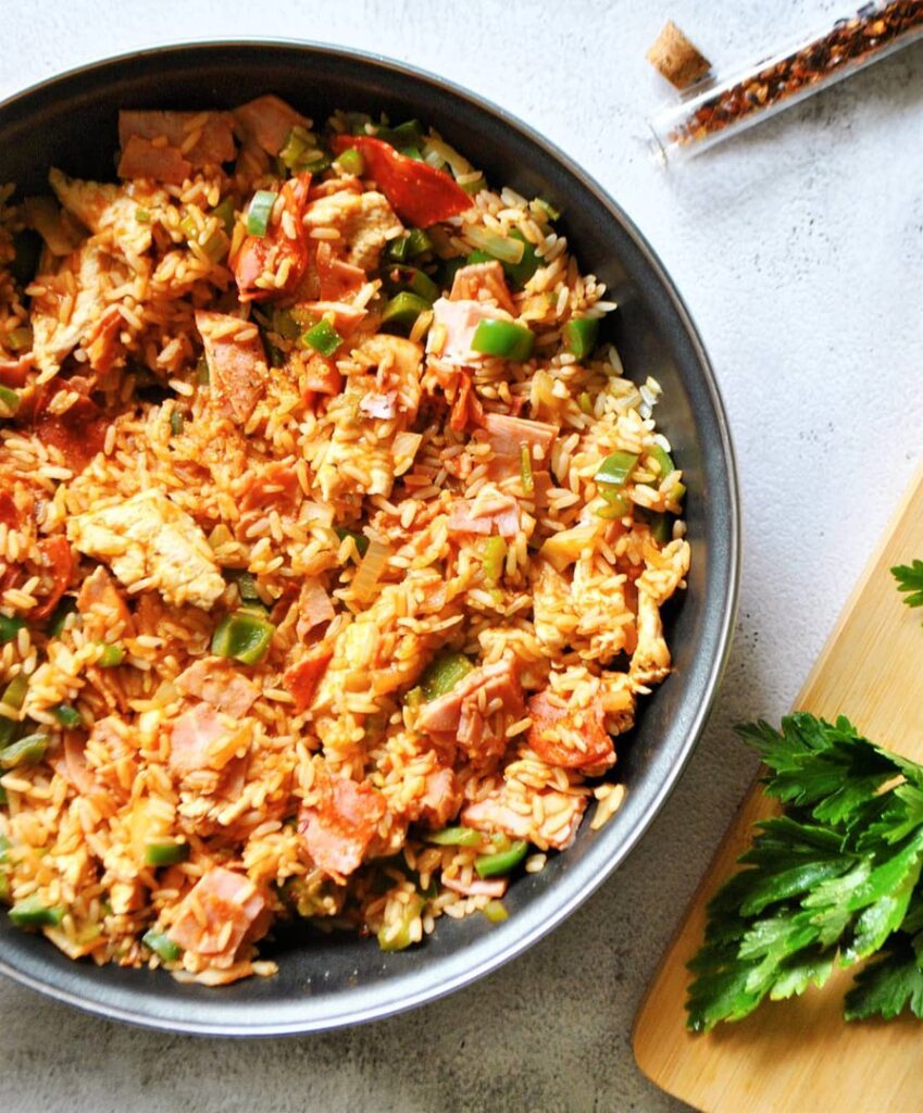 Jambalaya facile + mélange d&rsquo;épices cajun
