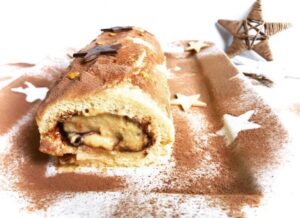 Bûche tiramisu au Nutella