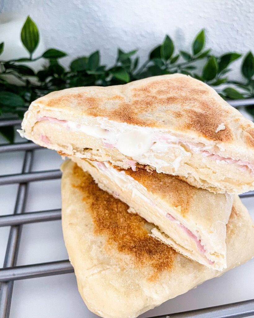 Petit pain fourrés jambon vache qui rit