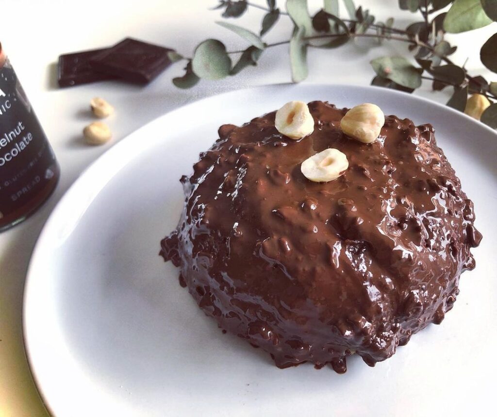 Bowl cake rocher