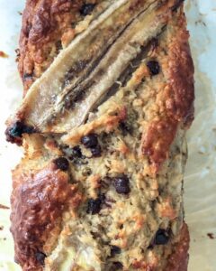 Banana bread aux flocons d&rsquo;avoine