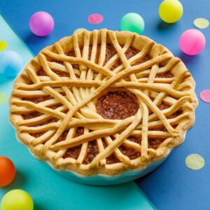 La tarte feuilletée mosaïque