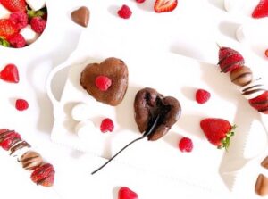 Coeur coulant caramel