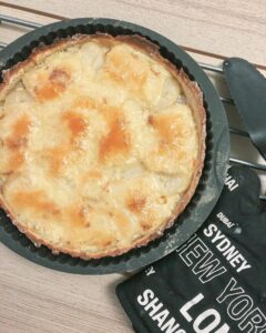Quiche raclette