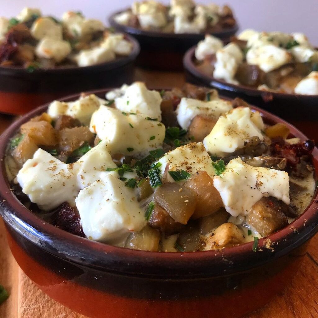 Clafoutis aux aubergines