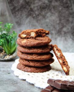 Cookie double chocolat