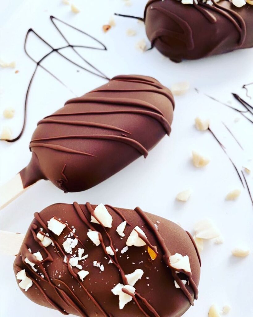 Glace coque-choco maison