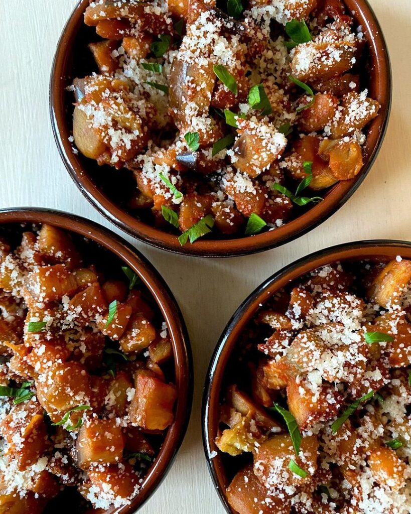Aubergine à la parmesane