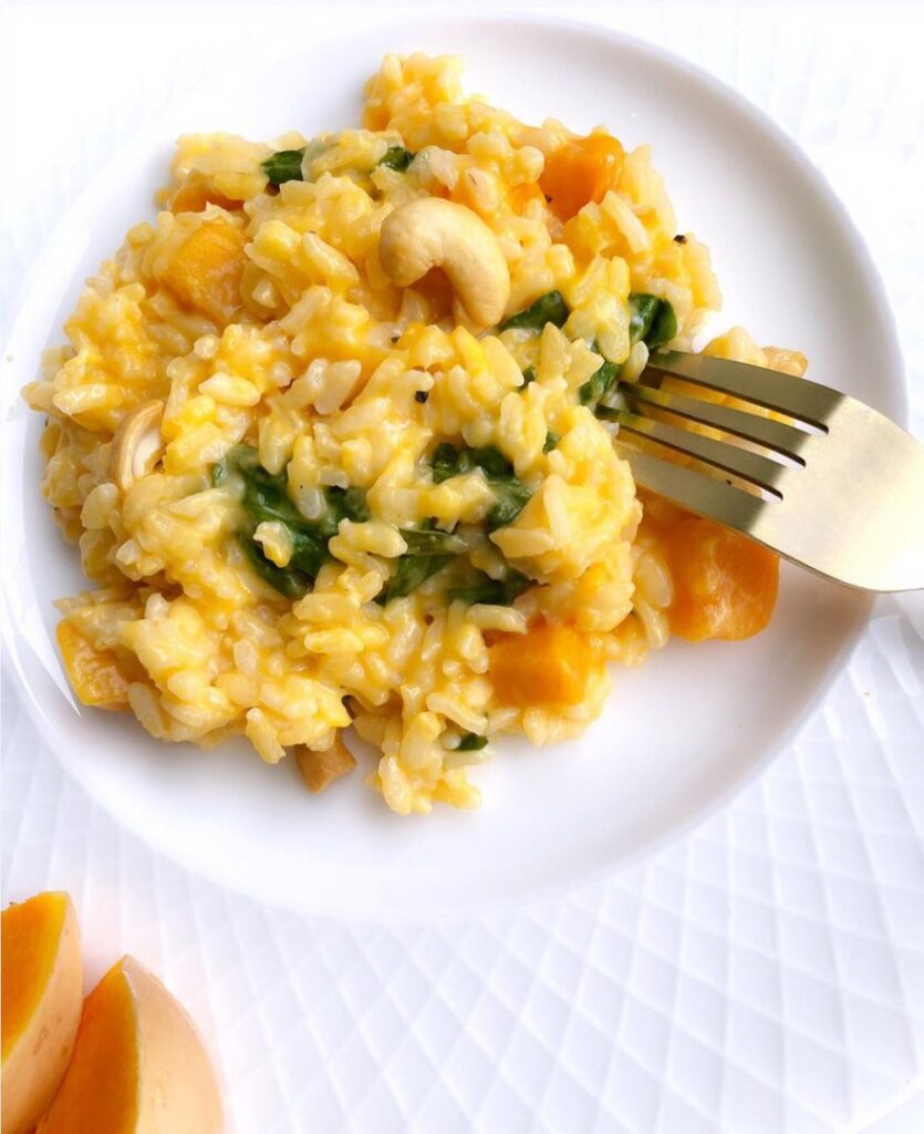 Risotto au butternut