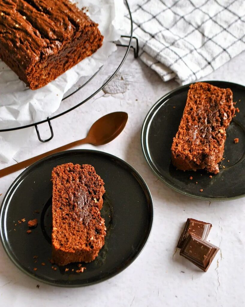 Cake mi-moelleux mi-fondant chocolat fleur de sel