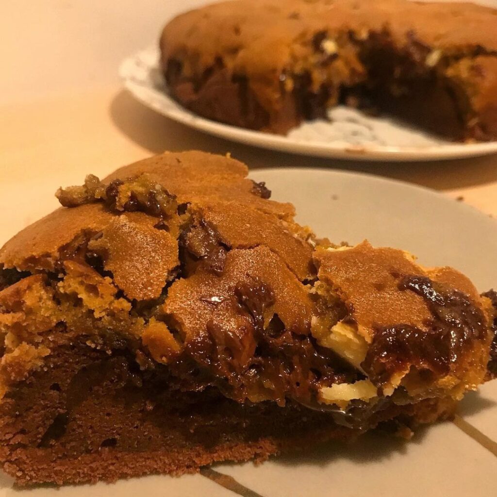Brookie à la fleur de sel