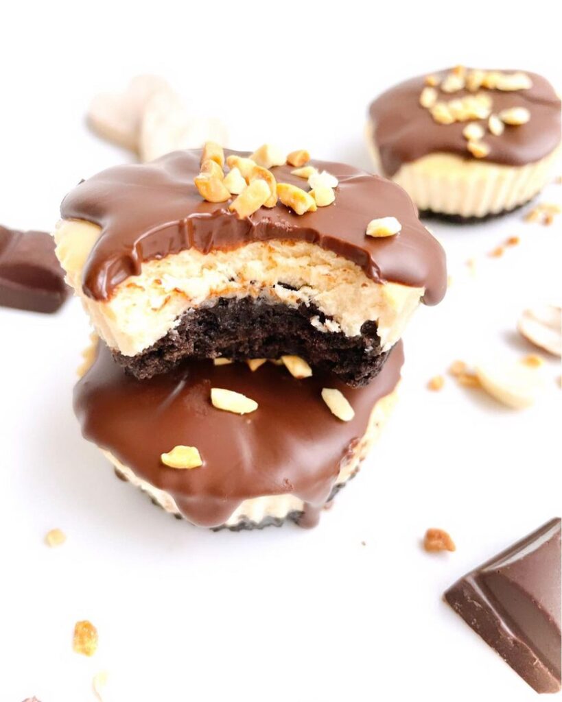 Cheesecake cup peanut butter