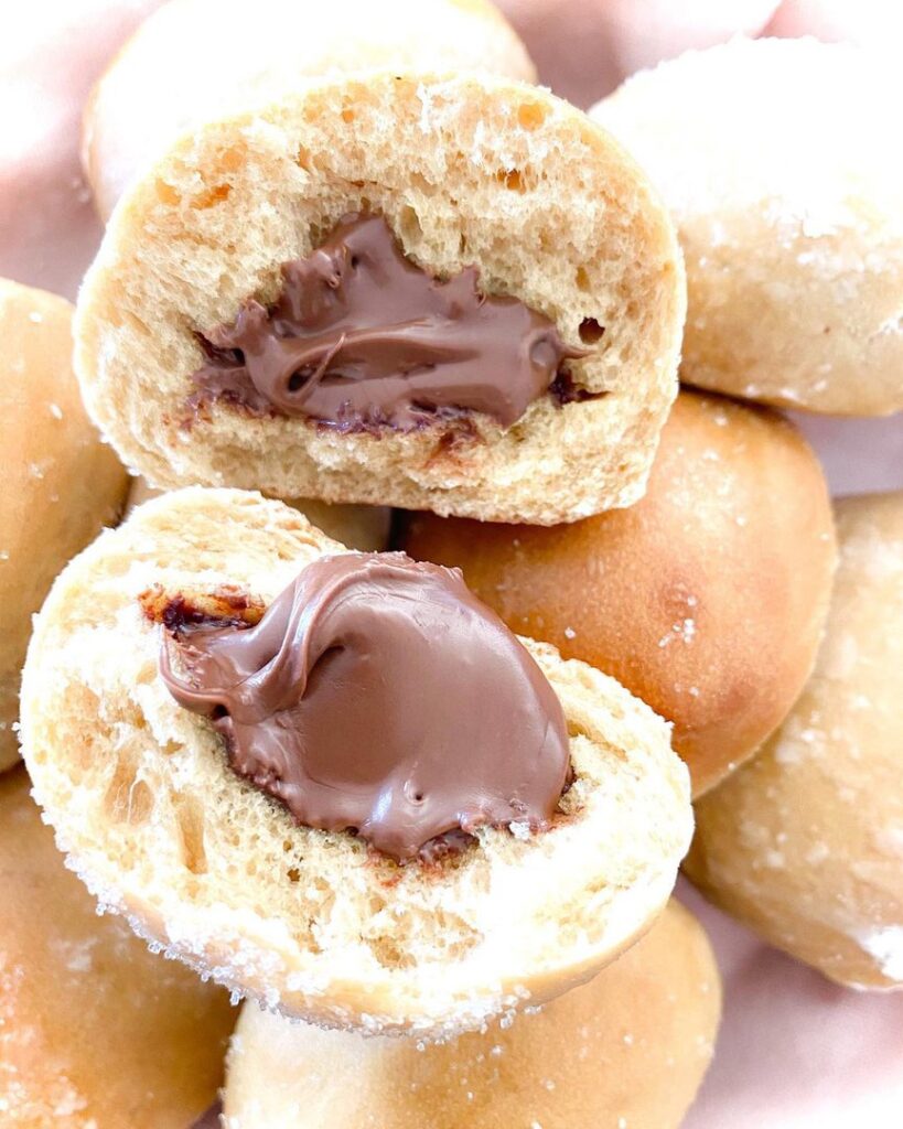 Beignets sans friture au chocolat