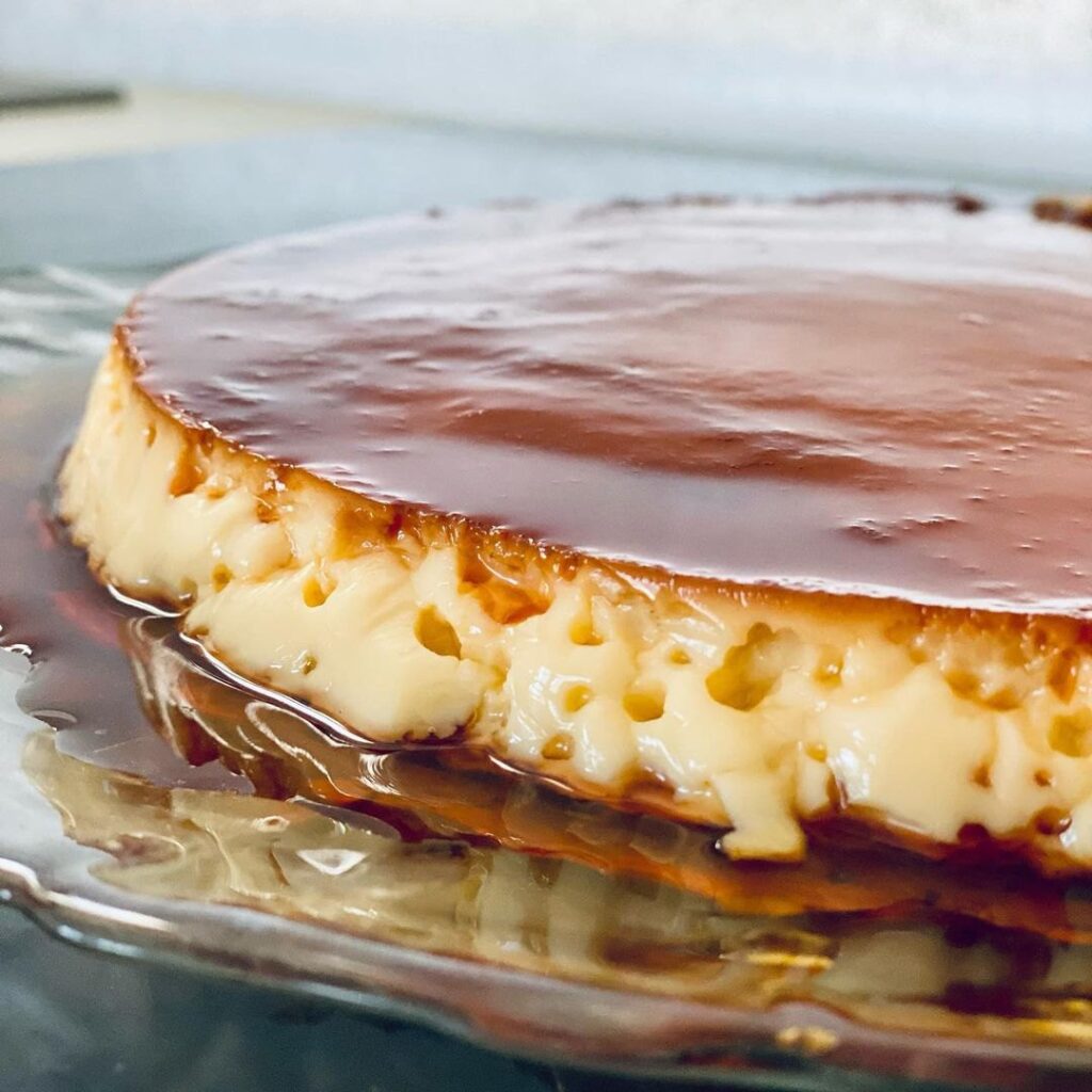 Flan caramel/vanille