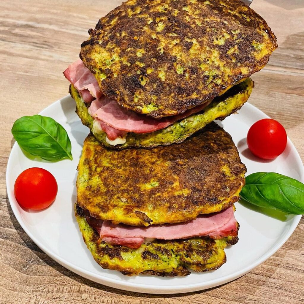 Croque-monsieur au brocoli