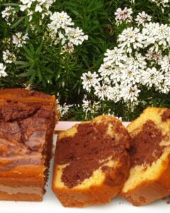 Gâteau marbré