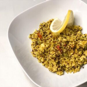 Quinoa poulet poivrons