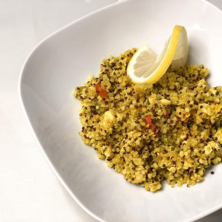 Quinoa poulet poivrons