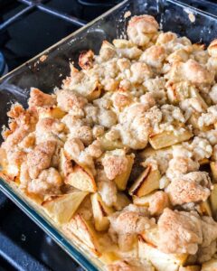 Crumble pomme-banane