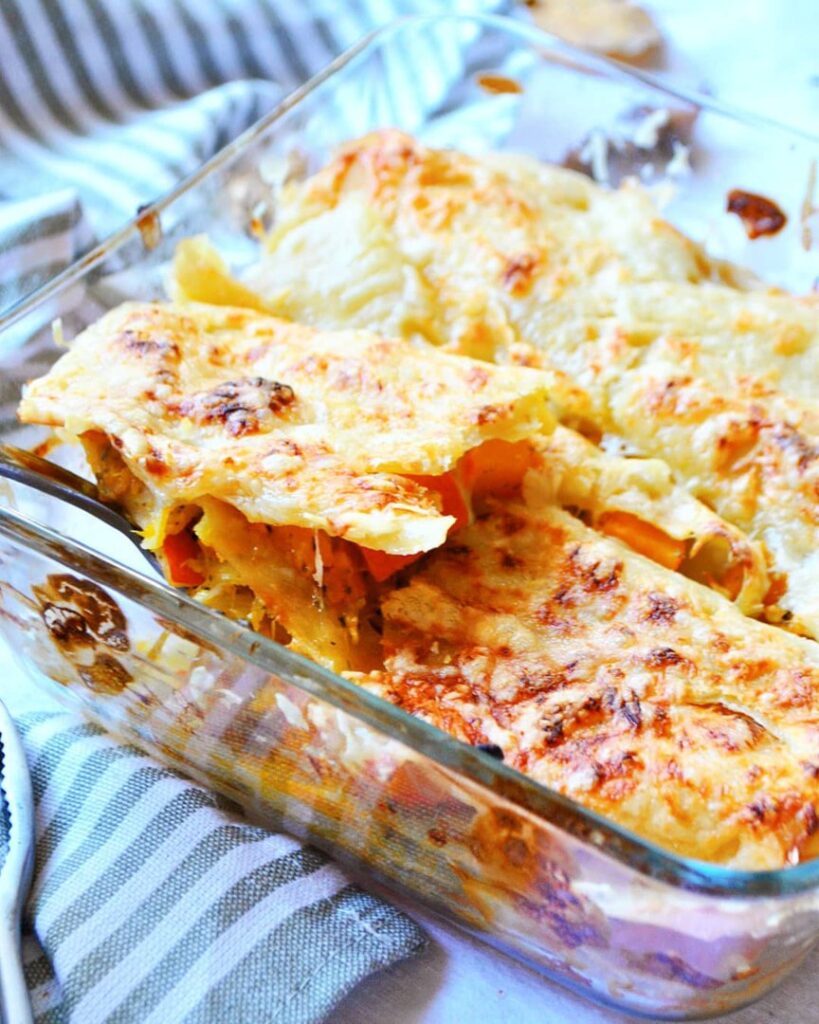 Lasagnes végé à la courge butternut