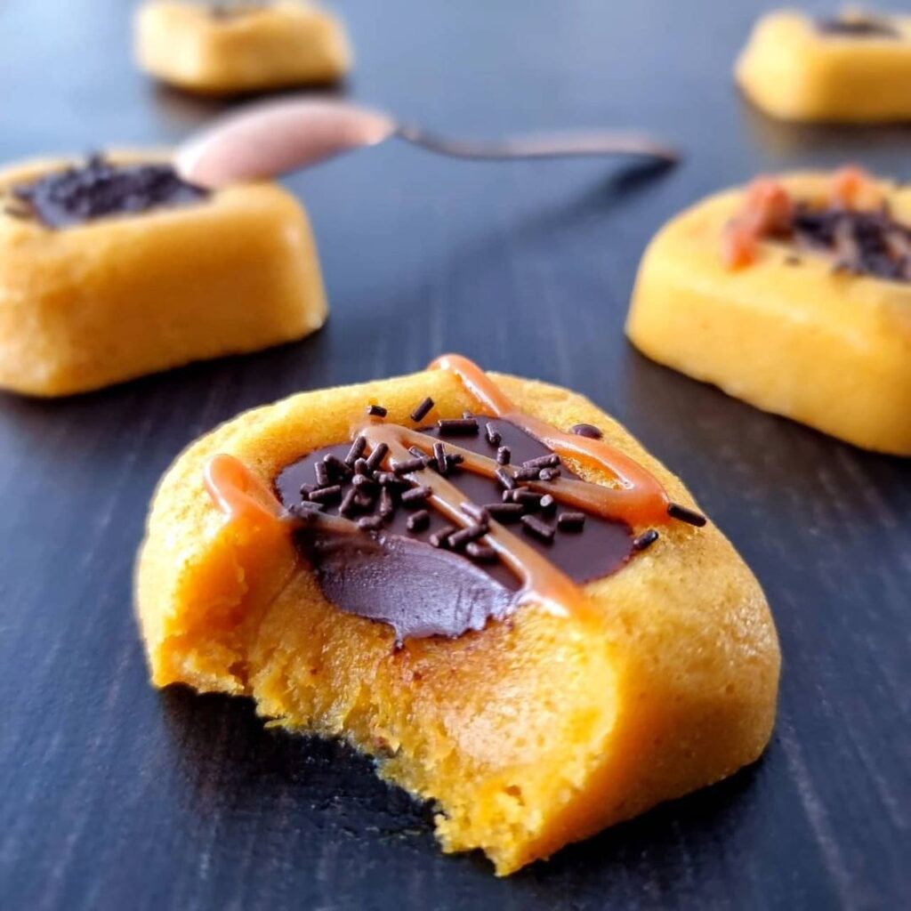 Fondants au potimarron et chocolat sans beurre