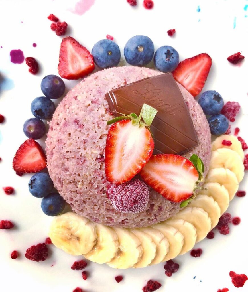 Bowl cake framboise