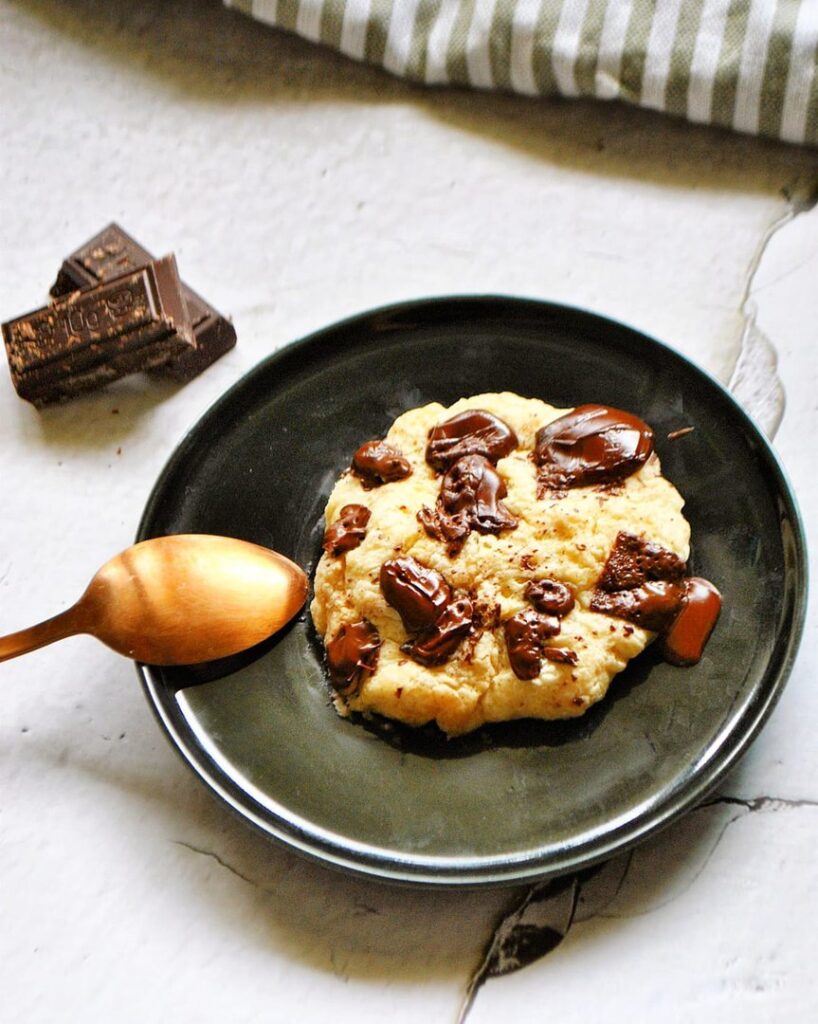 Cookie individuel au micro-ondes