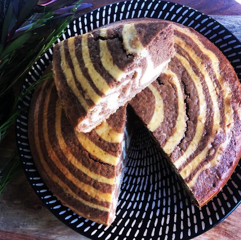 Cake zébré