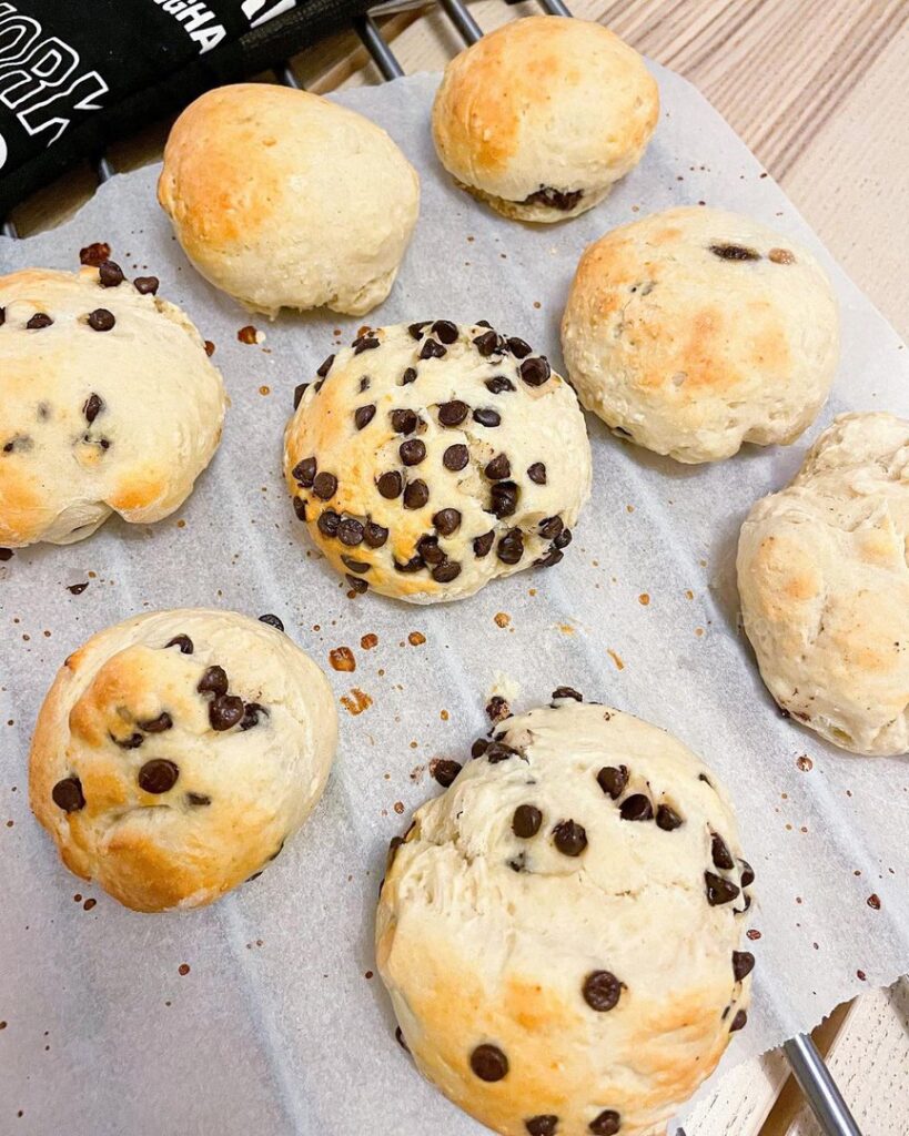 Briochettes aux pépites de chocolat