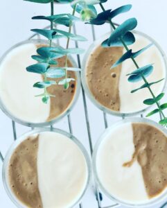 Crème vanille/café