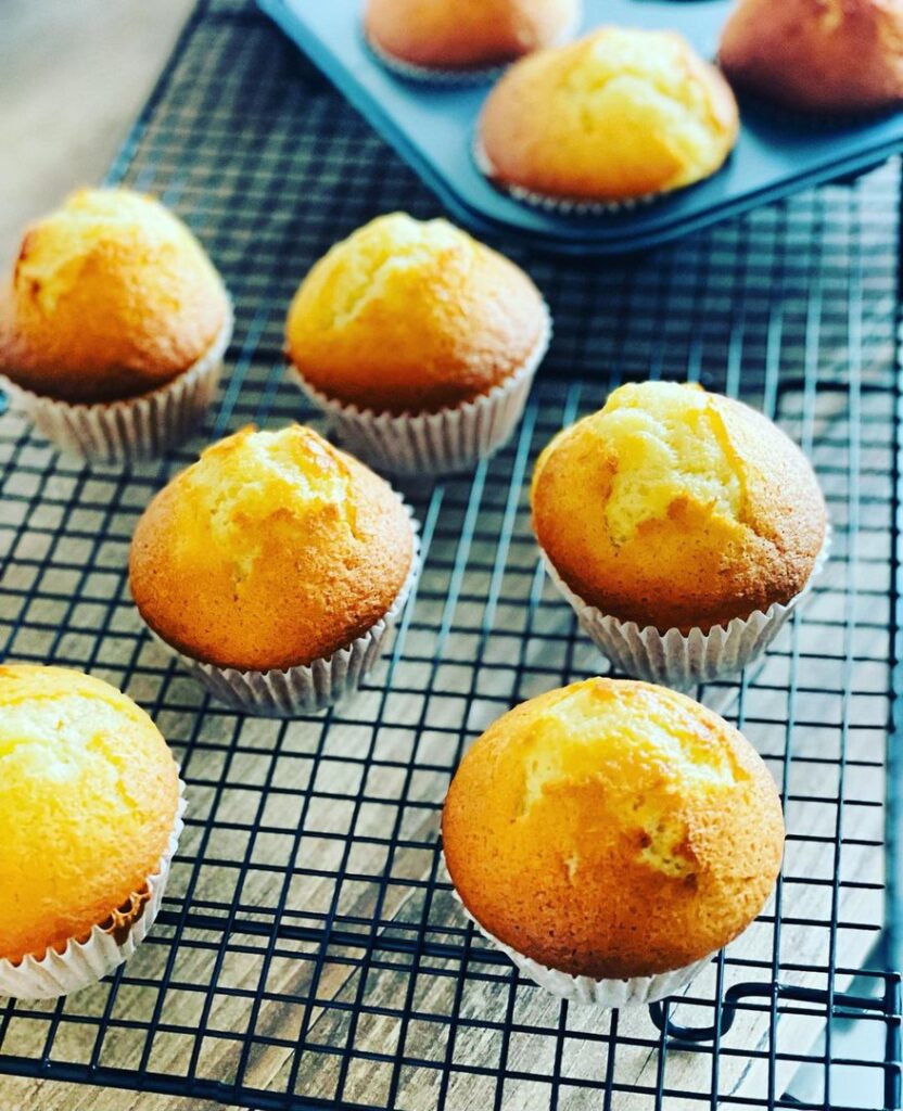 Muffins vanille et pépites de chocolat