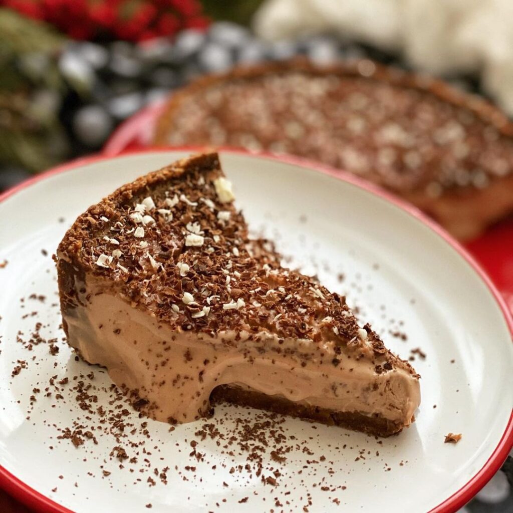 Cheesecake gourmand aux biscuits au chocolat