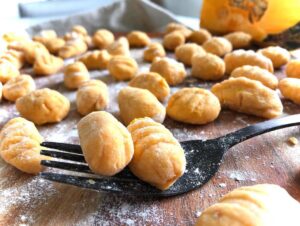 Gnocchi potiron patate douce & potiron
