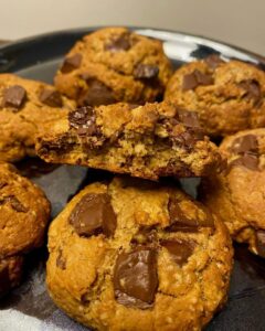 Cookies au chocolat et flocons d&rsquo;avoine