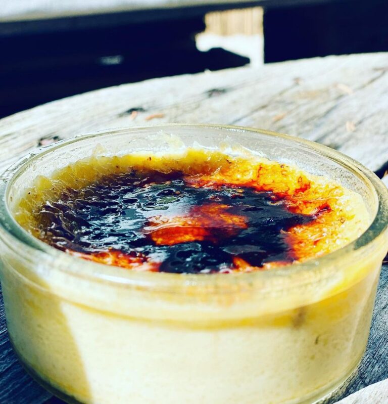 Creme brûlée à la fève de tonka