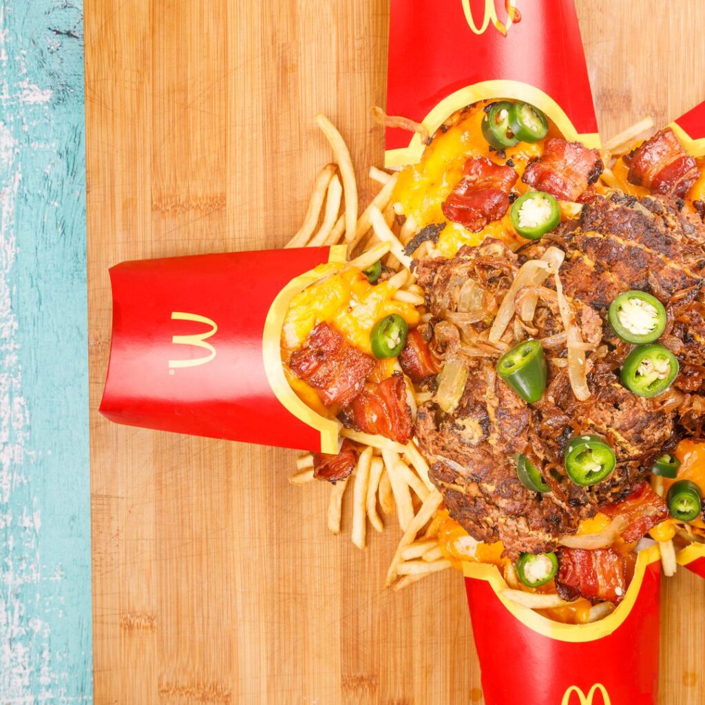 Smash Burger Bacon Loaded Fries