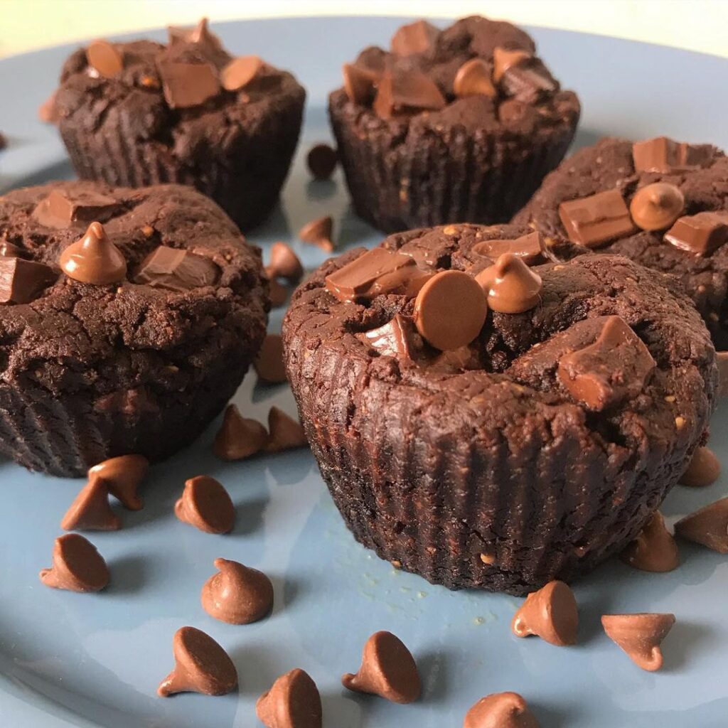 Muffin au chocolat vegan