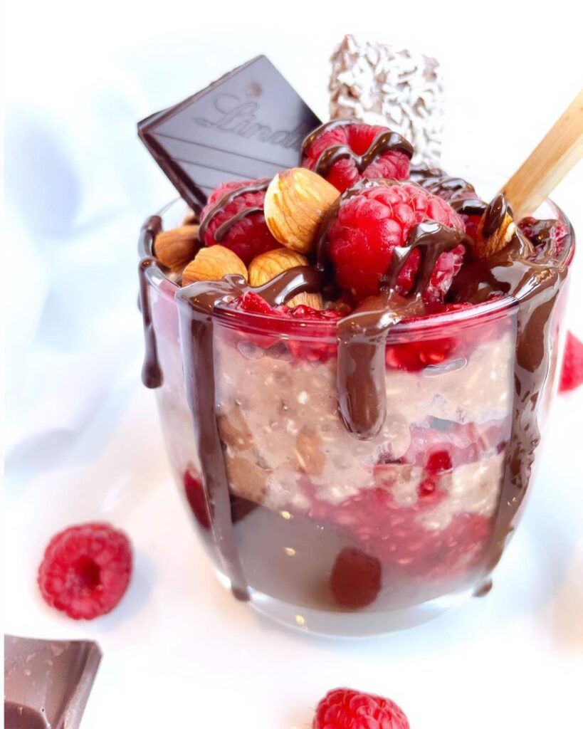 Overnight choco framboise